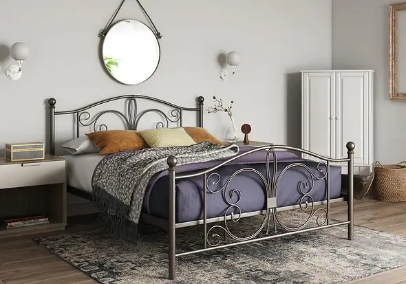 Dorel Bombay Metal Bed Frame