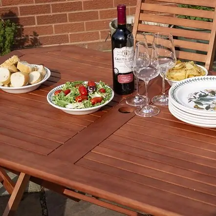 Rowlinson Plumley Six Seater Dining Set with Cushions