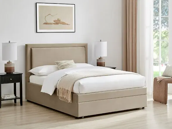 Limelight Ursa Velvet Bed with Drawer Storage