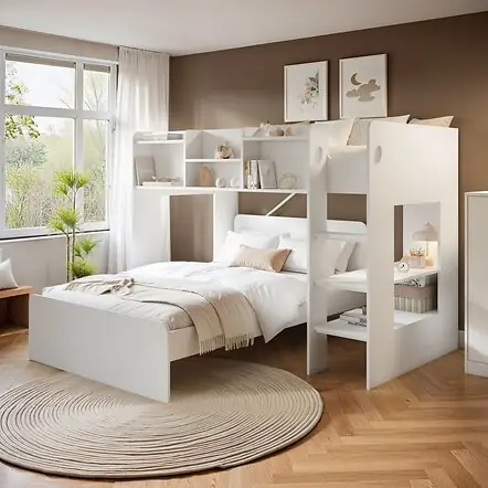 Flair Wizard L Shaped Triple Bunk Bed