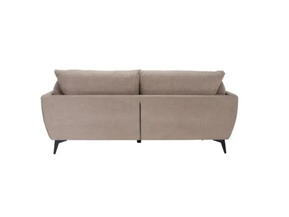 LPD Carter 3 Seater Sofa Taupe Chunky Chenille