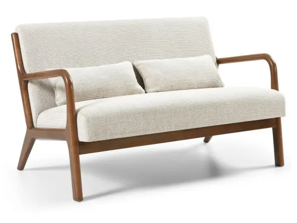 Kyoto Inca 2 Seater Chair with Wooden Frame