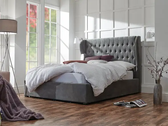 GFW Dakota ottoman storage bed frame