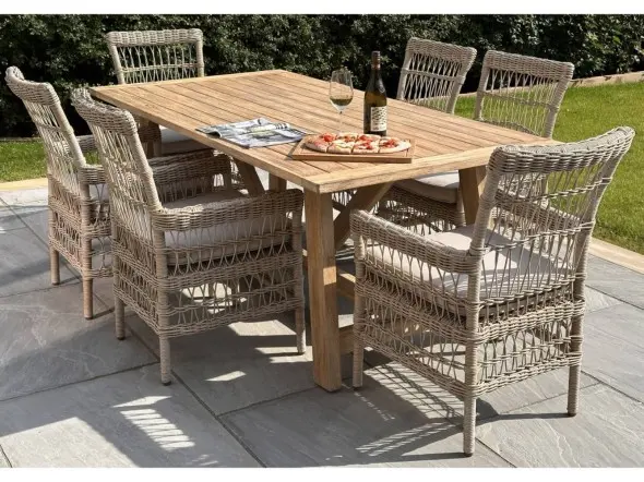 Provence Collection Outdoor Large Dining Table